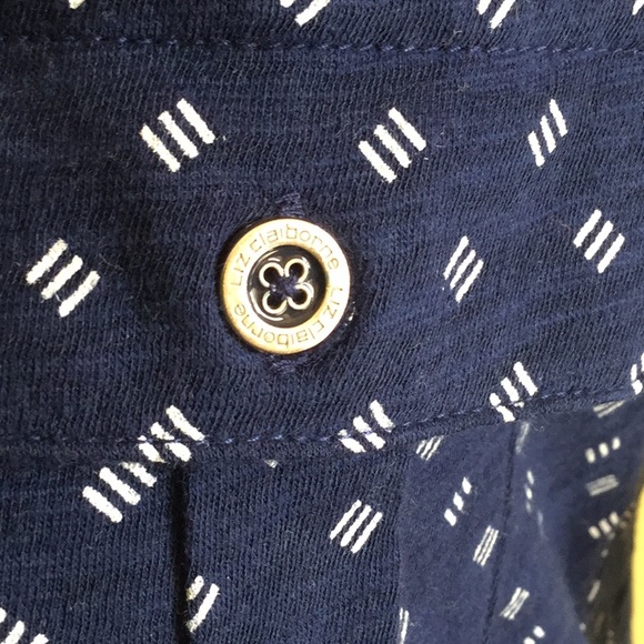 Liz Claiborne top SZ Petite M - Picture 3 of 4